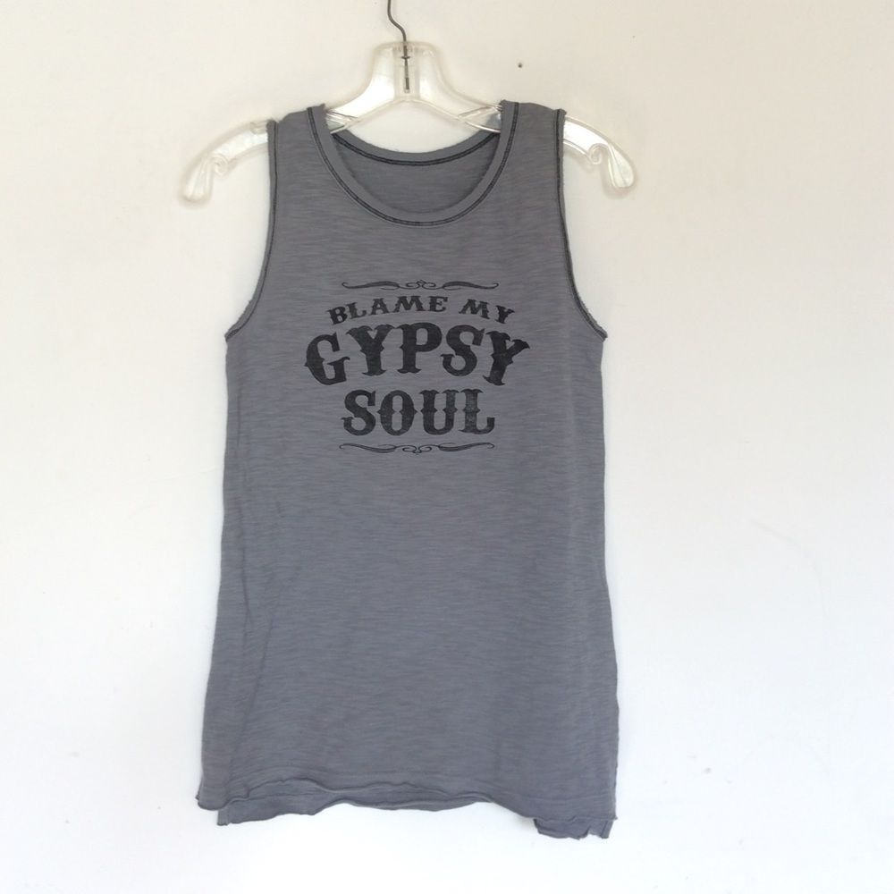 Blame My Gypsy Soul Muscle Tanks